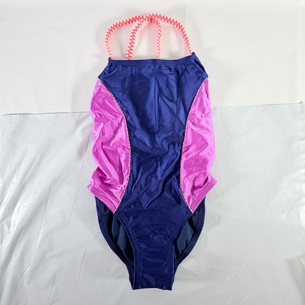 Dolfin Uglies Revibe Indigo Diamondback‎ One Piece Swimsuit Size 30 NWT